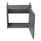 Тумба с раковиной подвесная Belbagno KRAFT MINI 500, Cemento Grigio, 494х256х500, KRAFT MINI-500/260-1A-SO-CG-R/7045-KL