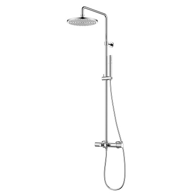 Душевая стойка с термостатом Cezares Eco ECO-CVD-T-01