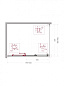 Душевой уголок BelBagno UNO-195-AHF-31-120/90-P-Cr
