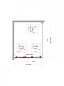 Душевой уголок BelBagno UNO-195-AHF-31-80/100-C-Cr