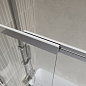 Душевая шторка на ванну BelBagno LUCE-VF-11-100/145-C-Cr