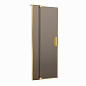 Душевая дверь в нишу CEZARES SLIDER-B-1-100/110-BR-BORO