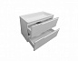 Комплект мебели для ванной комнаты подвесной Эстет Kare Luxe 800х450, 2 ящика