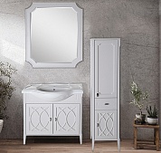 Комплект мебели для ванной комнаты напольный ASB-Woodline Миа 85