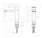 Смеситель для раковины CEZARES STYLUS-LS-01-W0