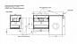 Комплект мебели для ванной комнаты подвесной Эстет Dallas Luxe 1300х482, 2 ящика, правосторонний
