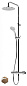 Душевая стойка Cezares LEAF-CDA-30-L-SS