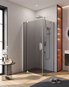 Душевой уголок CEZARES SLIDER-AH-1-80-100/110-GRIGIO-Cr