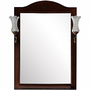 Зеркало ASB-Woodline Салерно 65 см, орех антикварный, 9660