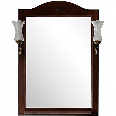 Зеркало ASB-Woodline Салерно 65 см, орех антикварный, 9660