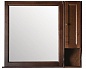 Зеркало ASB-Woodline Гранда 80 см, орех антикварный, 11481