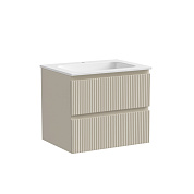 Snob T База под раковину подвесная с двумя выкатными ящиками, 590х445х500 Beige Soft SNT60CE