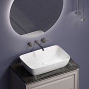 Комплект мебели для ванной комнаты подвесной SANCOS Very 80, Doha Soft VR80SM+TT80A1+CN5018