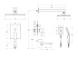 Душевой комплект CEZARES SLIDER-VDSET-IN
