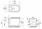 Унитаз подвесной безободковый с сиденьем BELBAGNO VENETO BB132CHR/BB132SC