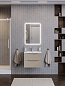 Тумба с керамической раковиной подвесная BelBagno МАРИНА-МИНИ2.0 (Marino-MINI-2.0) 60 Светло-Бежевый Матовый, раковина BB-8099-3-60+Marino-MINI-2.0-600-2C-SO-LСO-P