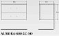 AURORA База под раковину подвесная с двумя выкатными ящиками, Bianco Lucido, 800x450x500, AURORA-800-2C-SO-BL
