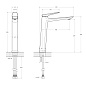Смеситель для раковины CEZARES LINER-LC-01-W0