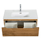 Тумба с раковиной подвесная Belbagno ETNA 39-800, Rovere Nature, 810х390х515, ETNA39-800/390-2C-SO-RN-P/BB800/390ETL