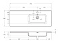 Раковина керамическая правая Belbagno BB1200ETL-R