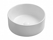 Умывальник чаша накладная круглая (цвет Белый Матовый) Ceramica Nova Element 358*358*137мм
