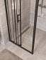 Душевой уголок BelBagno UNO-195-AHF-31-100/90-C-NERO