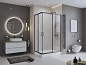 Душевой уголок BelBagno UNO-195-AH-2-120/100-C-NERO