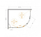Душевой уголок CEZARES MOLVENO-RH-1-110/90-C-GM-IV