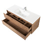 Тумба с раковиной подвесная Belbagno KRAFT 1200, Rovere Tabacco, 1210х460х515, KRAFT-1200-2C-SO-RT/BB1200ETL