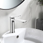 Смеситель для раковины без донного клапана BelBagno UNIQUE-LVM-CRM-W0