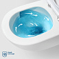 Унитаз подвесной безободковый с сиденьем и смывом ТОРНАДО BelBagno SENSO-TOR BB017CH-TOR/SC
