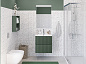 Тумба с раковиной подвесная BelBagno UNO-MINI-700-2C-SO-VO Еловый матовый, раковина белая BB-8099-3-70