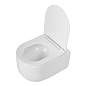 Унитаз подвесной безободковый с сиденьем и смывом ТОРНАДО BelBagno SOFT-TOR BB084CH-TOR/SC