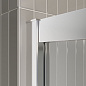 Душевой уголок BelBagno LUCE-AH-1-110/80-C-Cr прозрачное стекло, профиль хром