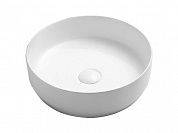 Умывальник чаша накладная круглая (цвет Белый Матовый) Ceramica Nova Element 390*390*120мм