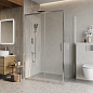 Душевой уголок BelBagno LUCE-AH-1-100/90-C-Cr