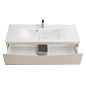 Тумба с раковиной подвесная BelBagno Marino 1200, Crema Opaco, 1200x450x500, MARINO-1200-2C-SO-CO-P/BB1200/450-LV-MR-PR