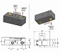 Монтажная коробка для встпаиваемых смесителей на раковину (для ХХX15KB) Remer RRBOX15