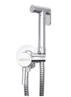 Смеситель с гигиеническим душем AQUAme Minimal AQM6020CR