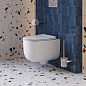 Унитаз подвесной безободковый с сиденьем и смывом ТОРНАДО BelBagno SOFT-TOR BB084CH-TOR/SC