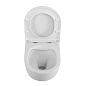 Унитаз подвесной безободковый с сиденьем BelBagno UNO BB3105CHR/SC