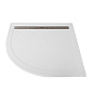 Поддон из искусственного мрамора CEZARES TRAY-AS-R-100-30-W