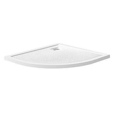 Поддон из искусственного мрамора BelBagno TRAY-MR-UNO-R-80-550-35-W-CR
