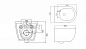 Унитаз подвесной с сиденьем CEZARES STYLUS + Система инсталляции для унитазов с кнопкой смыва BB051CR