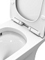 Унитаз-компакт  с сиденьем и смывом ТОРНАДО BelBagno РОМАНО (ROMANO -TOR) BB2803CP/T-TOR/SC