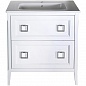 Комплект мебели для ванной комнаты напольный ASB-Woodline Рома 80Н, белый
