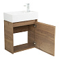 Тумба с раковиной подвесная Belbagno KRAFT MINI 500, Rovere Tabacco, 494х256х500, KRAFT MINI-500/260-1A-SO-RT-R/7045-KL
