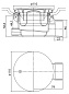 Акриловый поддон ассиметричный, левый CEZARES TRAY-A-RH-120/90-550-15-W-L