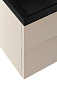 Тумба с раковиной подвесная BelBagno Marino 800, Crema Opaco, 800x450x500, MARINO-800-2C-SO-CO-P/BB800/450-LV-ART-AST-NERO