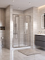 Душевая дверь BelBagno UNO-195-BF-3-110-C-Cr
